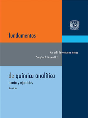 cover image of Fundamentos de química analítica. Teoría y ejercicios
